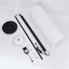 Lampadaire Coquimbito LED Noir, 1 lumière