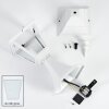 Borne lumineuse Naofe Blanc, 1 lumière