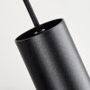 Suspension Rolle LED Noir, 1 lumière