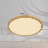 Plafonnier Globo SAPANA LED Laiton, Blanc, 1 lumière