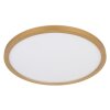 Plafonnier Globo SAPANA LED Laiton, Blanc, 1 lumière