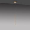 Suspension Paul Neuhaus FLUTE LED Or, 1 lumière