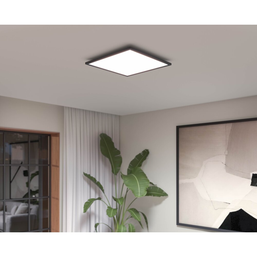 Plafonnier Philips Hue Aurelle LED Noir, Blanc, 1 lumière main product photo