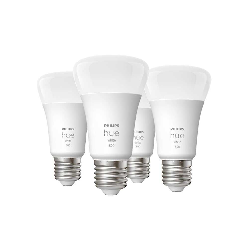 Philips Hue - Jeu de 4 LED E27 9 Watt 2700 Kelvin 800 Lumen main product photo