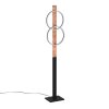 Lampadaire Eglo BOYAL LED Écru, Noir, 2 lumières