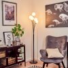 Lampadaire Bernado Noir, 5 lumières