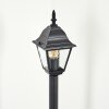 Borne lumineuse Naofe Noir, 1 lumière
