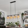 Suspension Verre 20cm Vevino Clair, 4 lumières