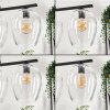 Suspension Verre 20cm Vevino Clair, 4 lumières