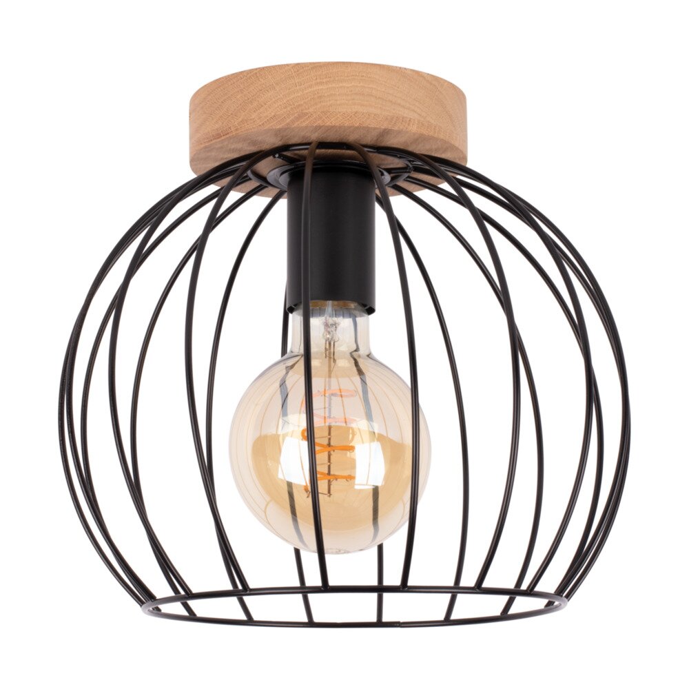 Plafonnier Lecueder Bois clair, 1 lumière main product photo