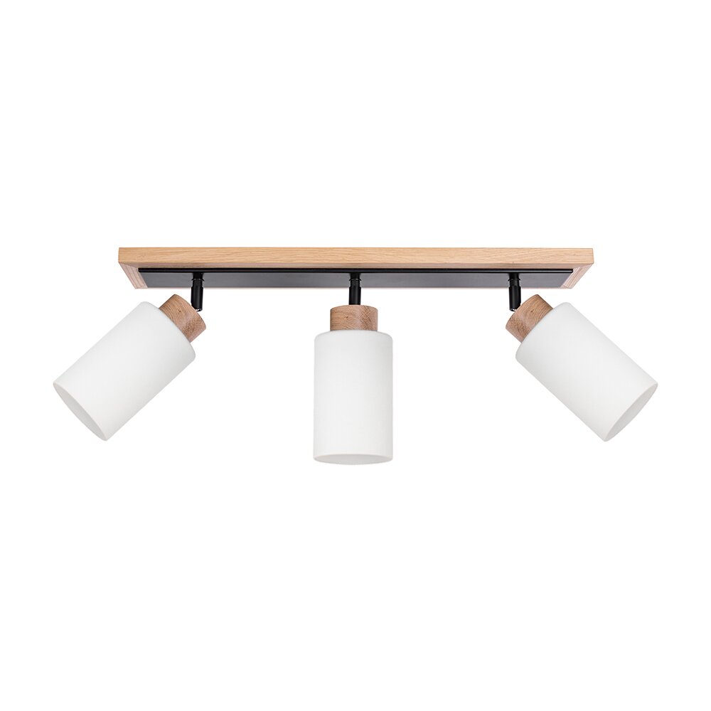 Plafonnier Represita Bois clair, 3 lumières main product photo