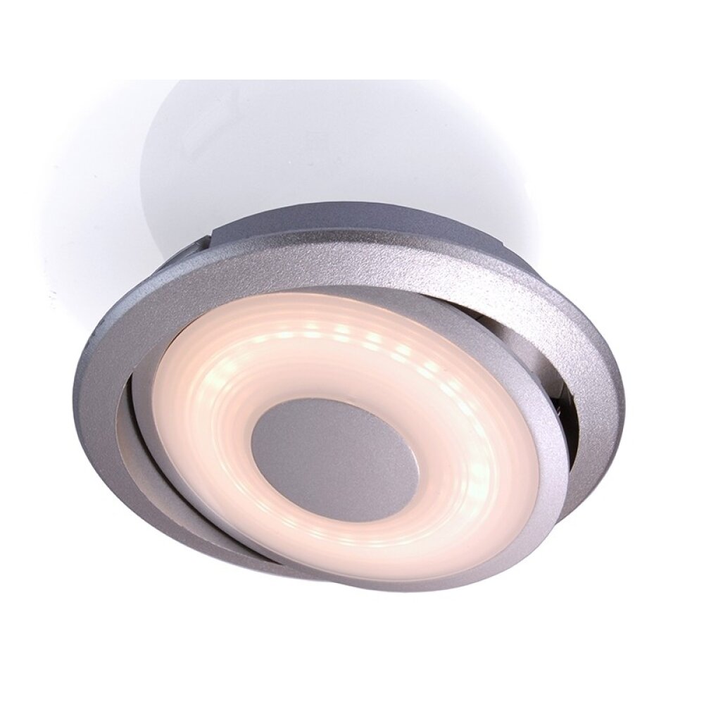 Lampe à encastrer Deko Light SWING LED Argenté, 1 lumière main product photo