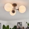 Plafonnier Cabalonga Noir, 3 lumières