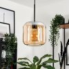 Suspension Verre 20cm Lauden Ambre, 1 lumière
