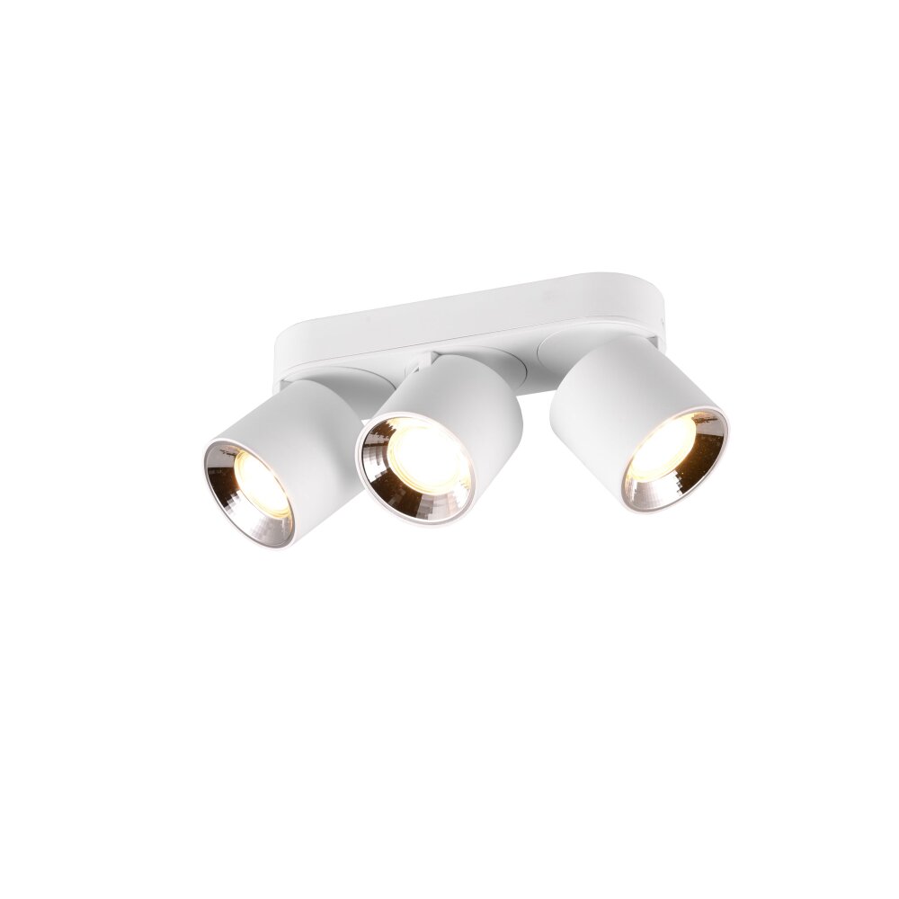 Trio GUAYANA Plafonnier Blanc, 3 lumières main product photo