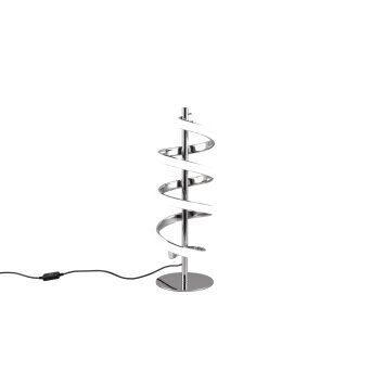 Lampe de table Reality LAOLA LED Chrome, 1 lumière Lampe de table Reality LAOLA LED Chrome, 1 lumière