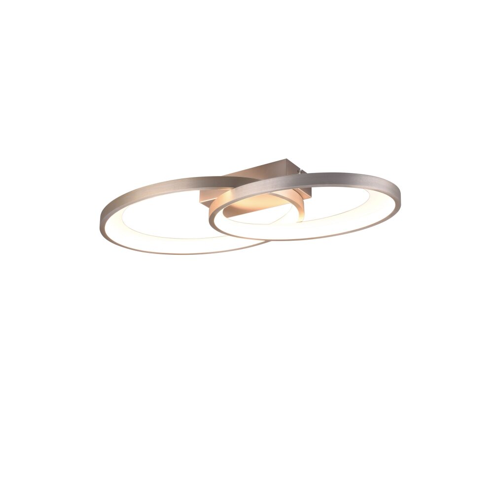 Plafonnier Reality Malaga LED Nickel mat, 1 lumière main product photo