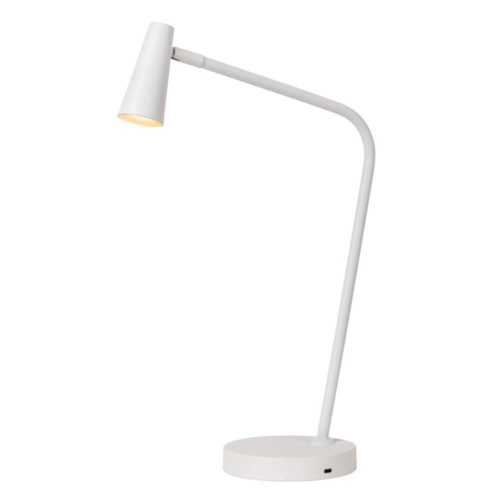 Lampadaire Lucide STIRLING LED Blanc, 1 lumière main product photo