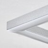 Plafonnier Obo LED Titane, 1 lumière