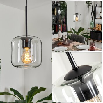 Suspension - Verre Lauden Clair, 1 lumière Suspension - Verre Lauden Clair, 1 lumière