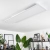 Plafonnier Voisines LED Blanc, 1 lumière, Télécommandes