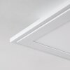 Plafonnier Voisines LED Blanc, 1 lumière, Télécommandes, Changeur de couleurs