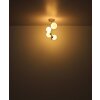 Plafonnier Globo RIHA LED Nickel mat, 4 lumières