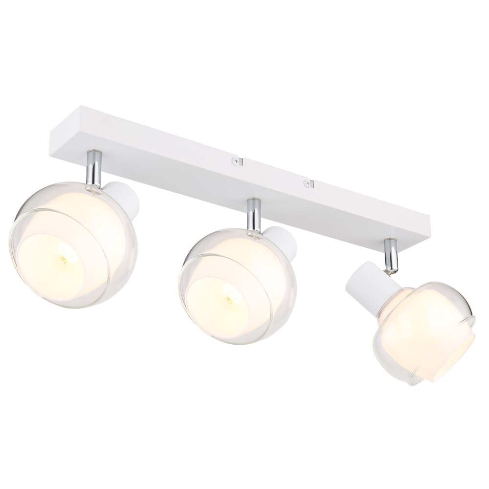 Plafonnier Globo TOKKI Blanc, 3 lumières main product photo