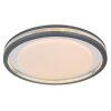 Plafonnier GloboTERPSA LED Gris, Blanc, 1 lumière, Télécommandes