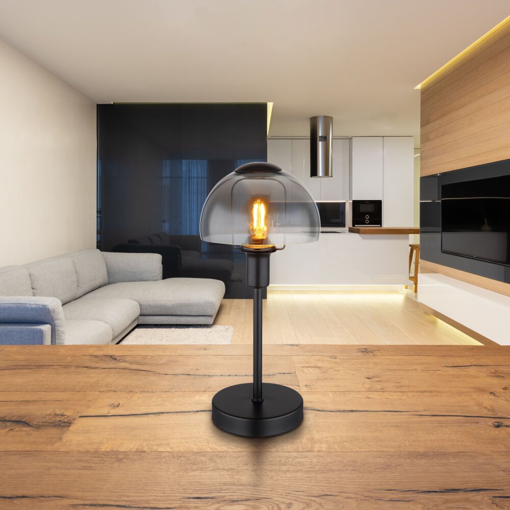 Lampe de table Globo KOKKINI Noir, 1 lumière main product photo