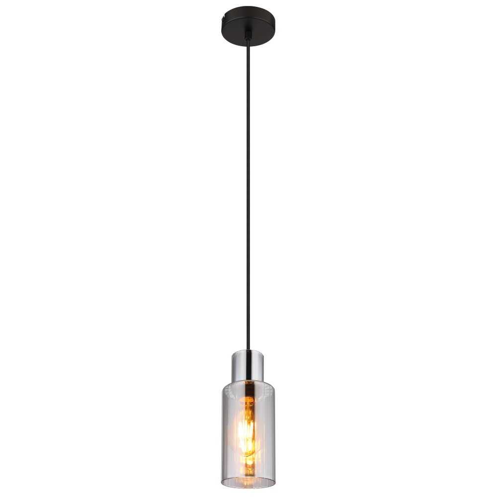 Suspension Globo Noir, 1 lumière main product photo
