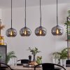 Suspension - Verre Apedo Fumé, 4 lumières