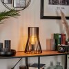 Lampe de table Emporia Noir, 1 lumière