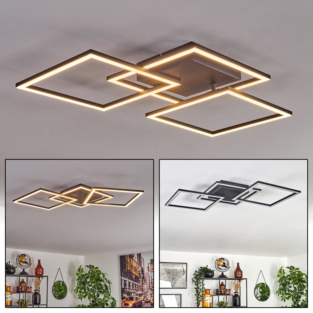 Plafonnier Obo LED Noir, 1 lumière main product photo
