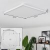 Plafonnier Hotinhas LED Blanc, 1 lumière, Télécommandes, Changeur de couleurs