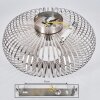 Plafonnier Oravi Argenté, 1 lumière