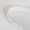 Plafonnier Klosters LED Blanc, 1 lumière
