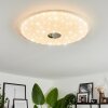 Plafonnier Klosters LED Blanc, 1 lumière