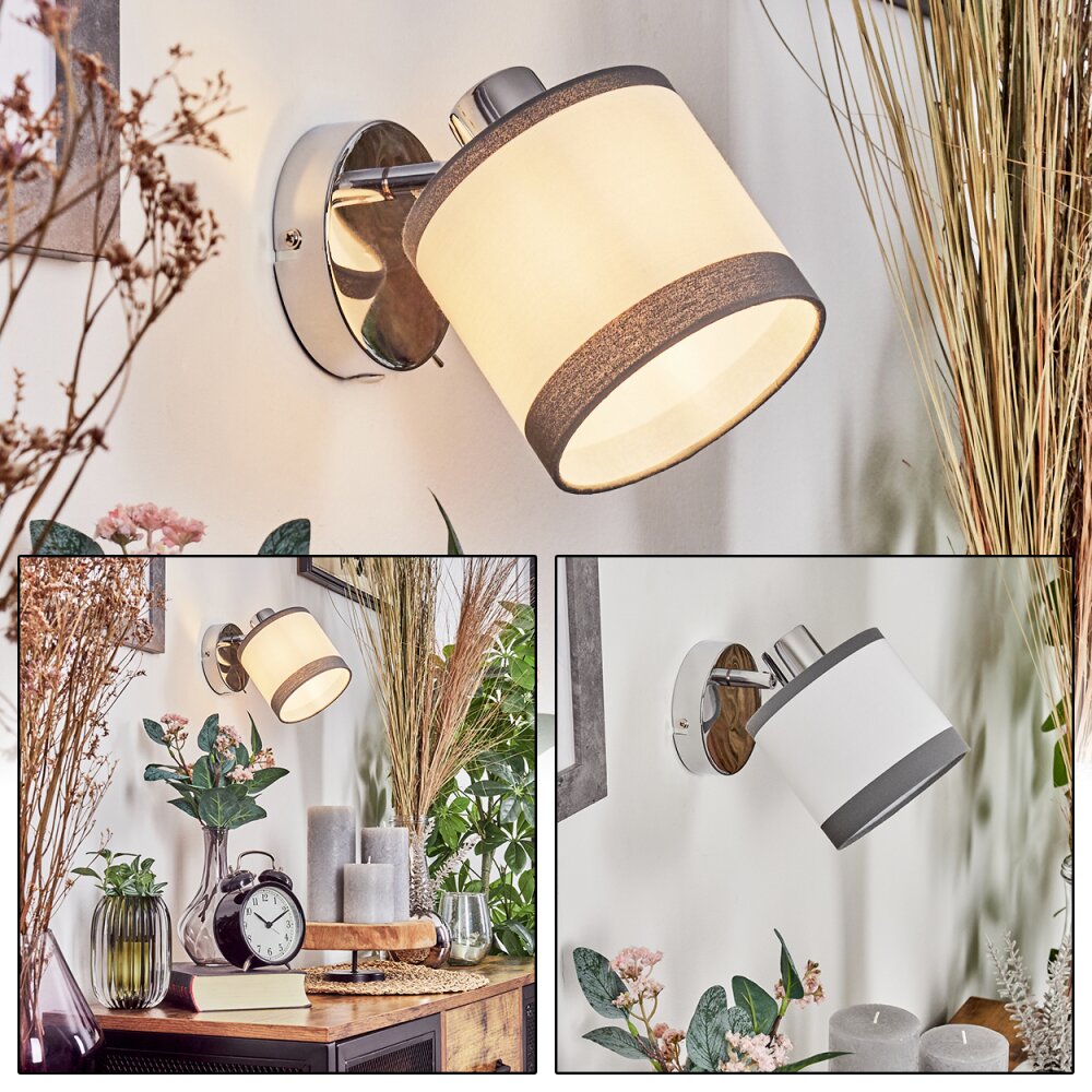 Applique murale Lohobe Chrome, 1 lumière main product photo