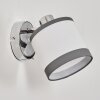 Applique murale Lohobe Chrome, 1 lumière