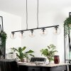 Suspension - Verre Gastor Clair, 5 lumières