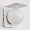 Applique murale d'extérieur Wimmis Blanc, 1 lumière