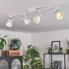 Plafonnier Salinas LED Blanc, 4 lumières