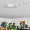 Plafonnier Amdal LED Blanc, 2 lumières