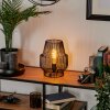 Lampe de table Wemude Noir, 1 lumière