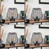 Lampe de table Oravi Noir, 1 lumière