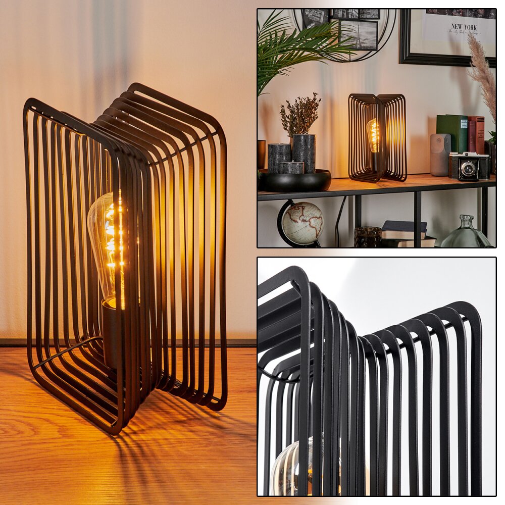 Lampe de table Corvallis Noir, 1 lumière main product photo