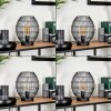 Lampe de table Oravi Noir, 1 lumière