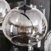 Suspension - Verre Apedo Clair, Fumé, 5 lumières