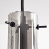 Suspension Caimitte Clair, Fumé, 5 lumières